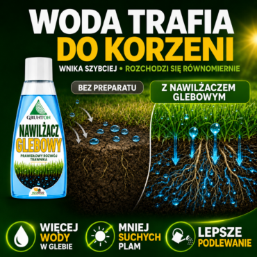 nawilżacz glebowy na trawnik skuteczność